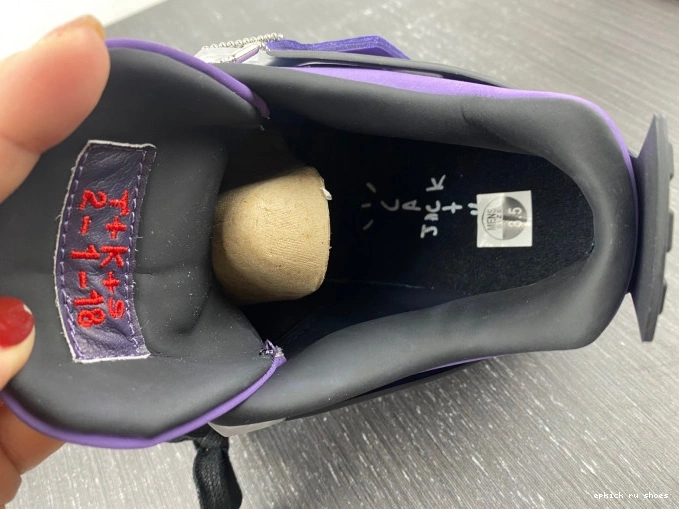 Rep Family) Retro Jordan and (Friends LN4 766296 Purple Scott 4 Travis 0723
